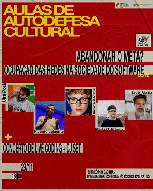 Abandonar o Meta? Ocupação das redes na sociedade do software