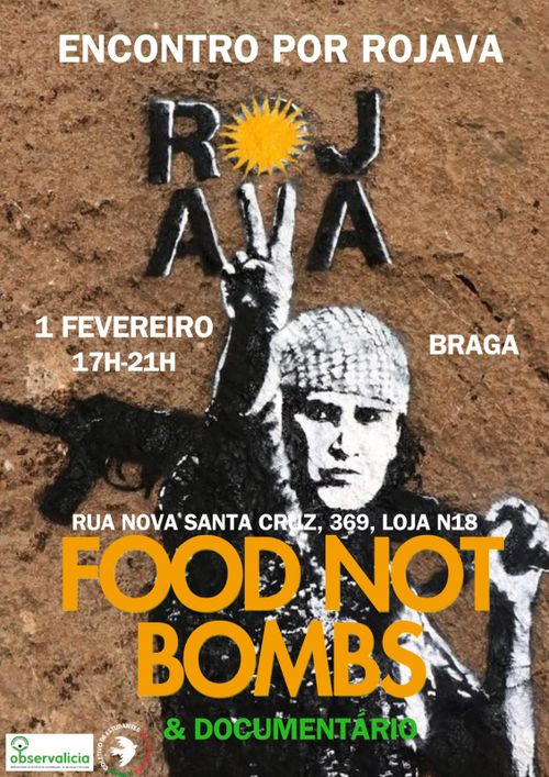 Encontro por Rojava em Braga