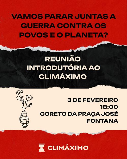 Reunião Introdutória ao Climáximo