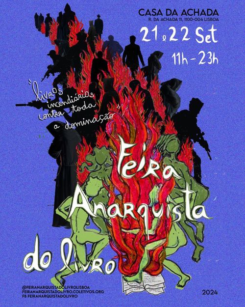 Feira Anarquista do Livro - Lisboa