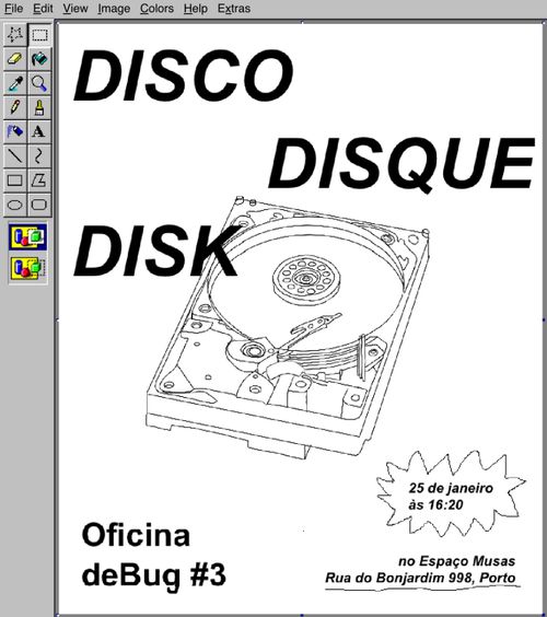 Oficina deBug - Disco Disk Disque