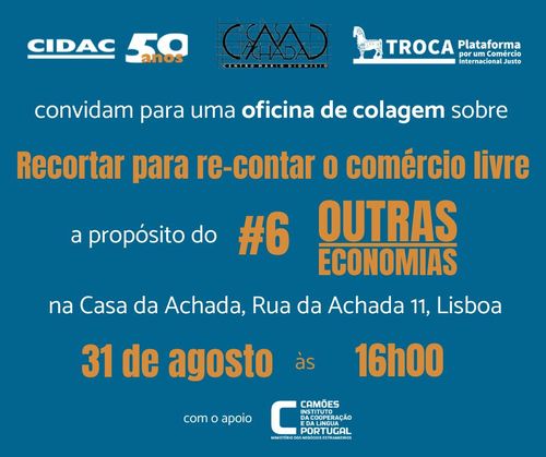 Oficina "Recortar para re-contar o comércio livre"