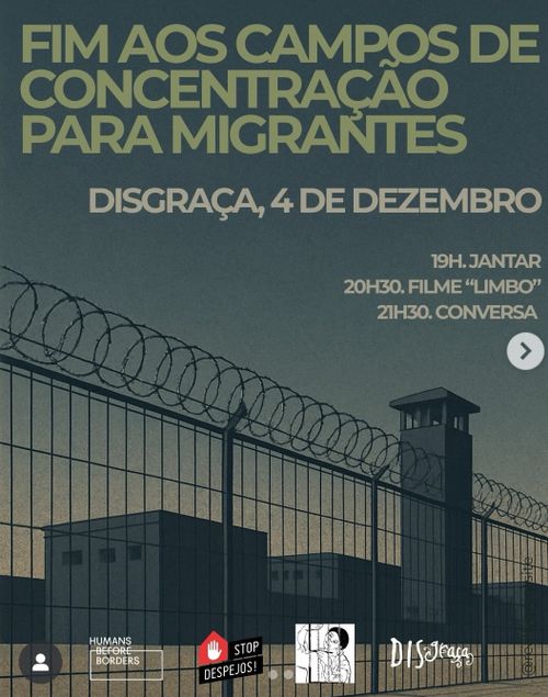 Fim aos Campos de Concentração para Migrantes!