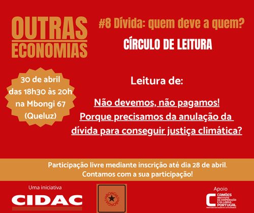 OE#8 - Círculo de leitura - Dívida Climática