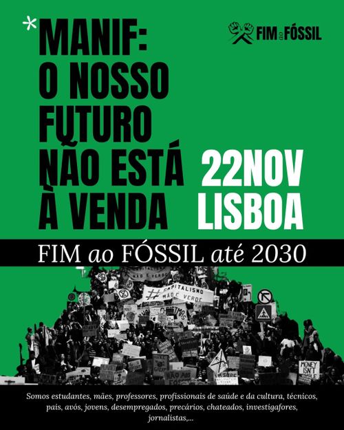 Manif: O Nosso Futuro Não Está a Venda