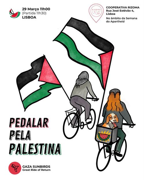 Pedalar Pela Palestina Lisboa