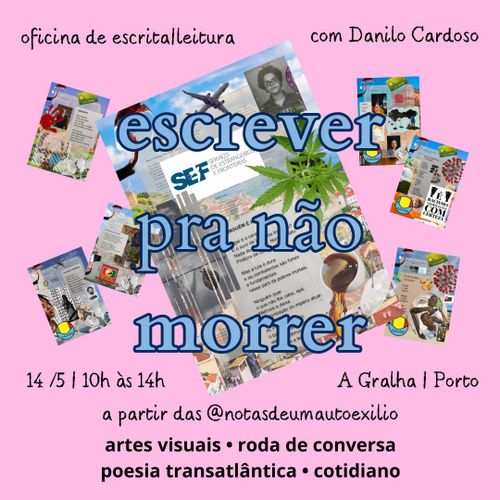 Oficina “escrever para não morrer”