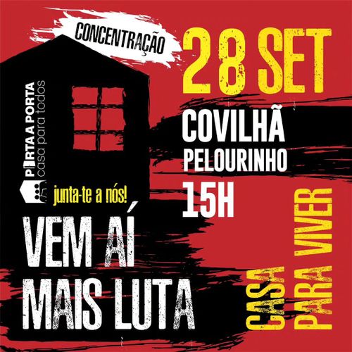 Manifestação Casa Para Viver - Covilhã