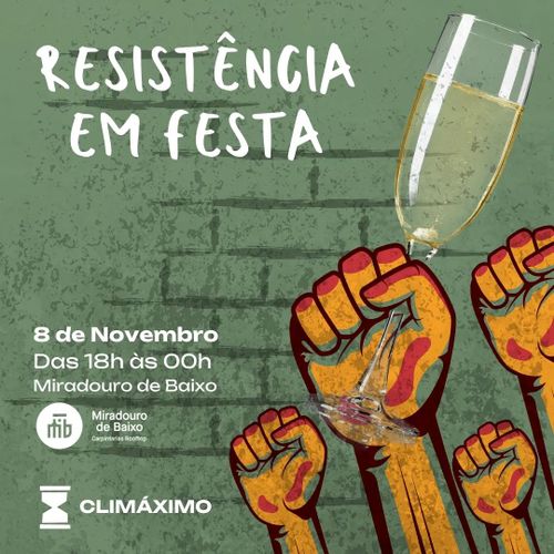 Resistência em Festa - noite de DJ set e concertos