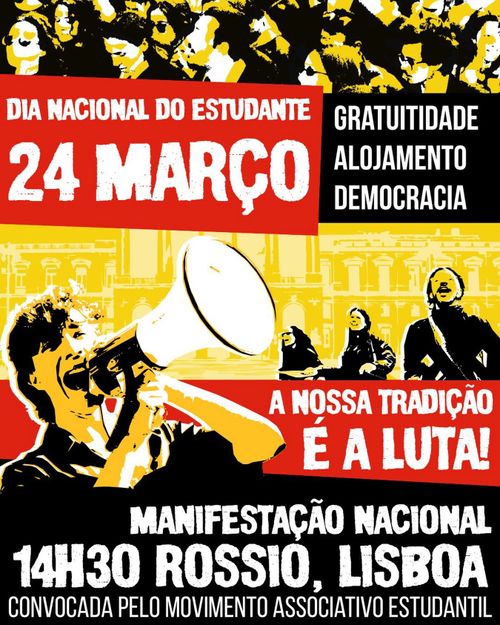 Manifestação Dia Nacional do Estudante