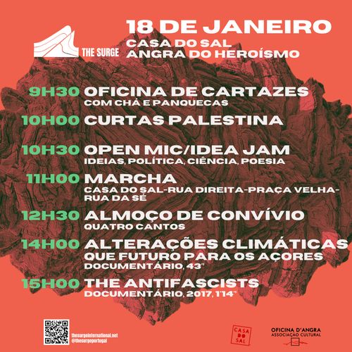 The Surge - Contra o Fascismo, pela Palestina e pela Justiça Climática