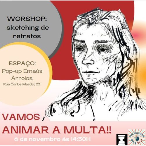 Vamos animar a multa - Workshop de sketching