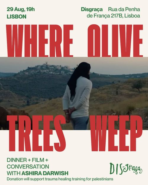 Where olive trees weep - dinner, movie and conversation with Ashira Darwish