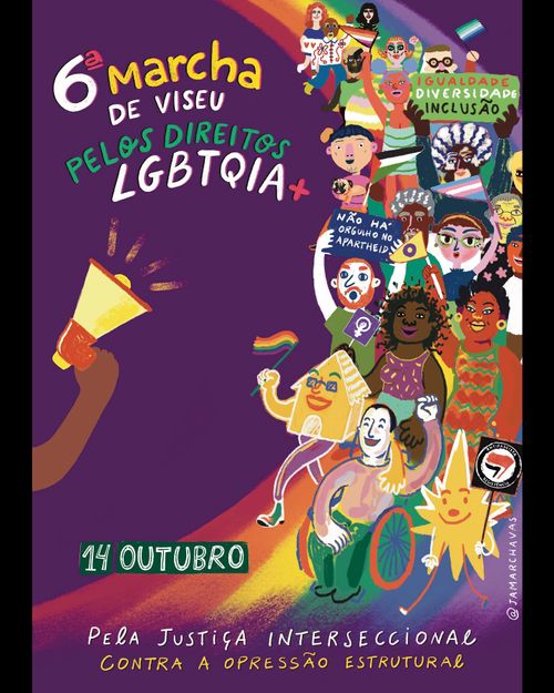6.ª Marcha de Viseu Pelos Direitos LGBTQIA+