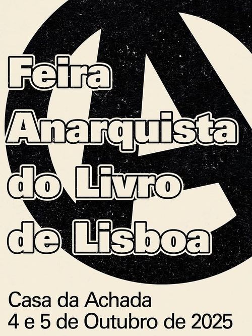 FEIRA  ANARQUISTA DO LIVRO DE LISBOA