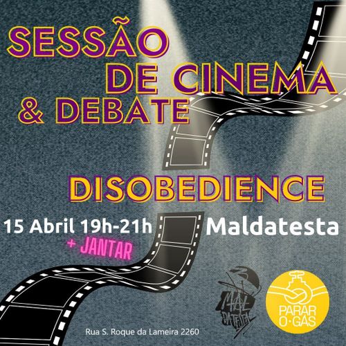 Sessão de cinema e debate