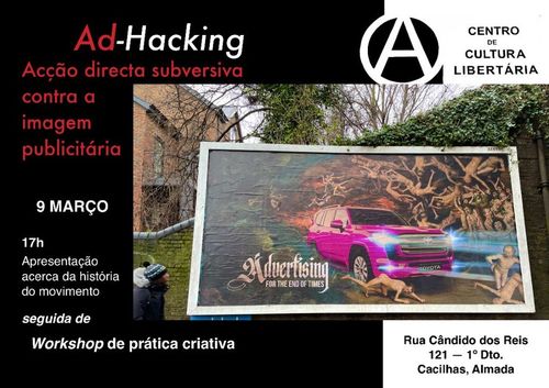 Ad-Hacking: Acção directa subversiva contra a imagem publicitária