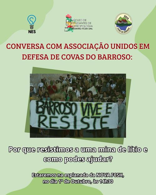 Conversa Porque Resistimos a uma Mina de Lítio e como podes Ajudar? 