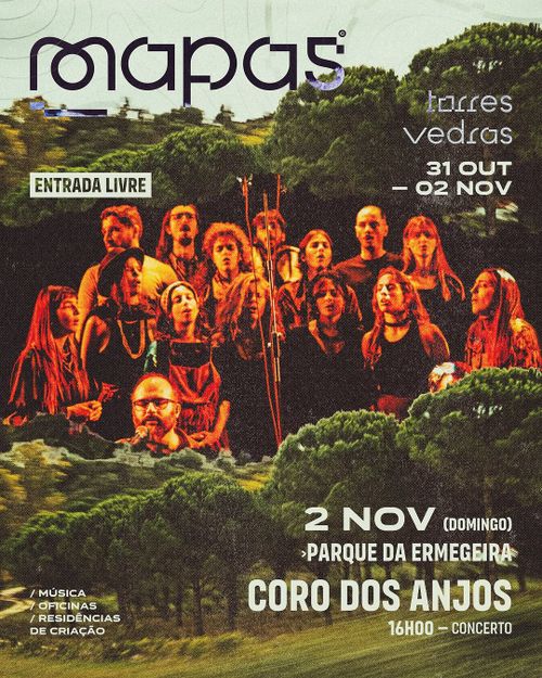 Coro dos Anjos - Mapas