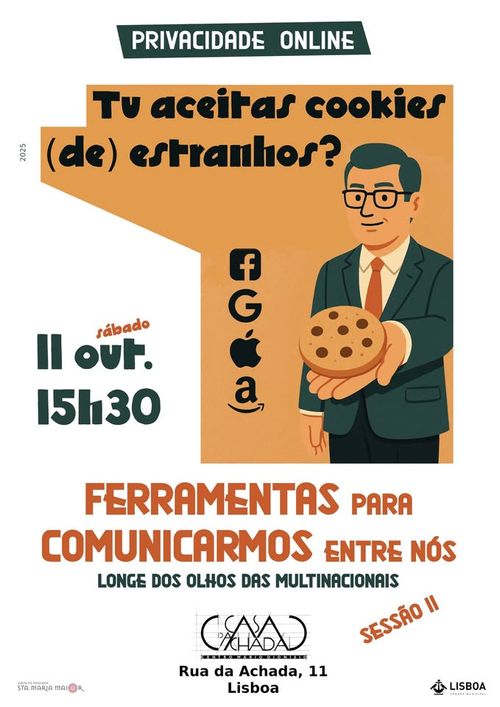 Tu aceitas cookies (de) estranhos? #2: Ferramentas para comunicarmos entre nós