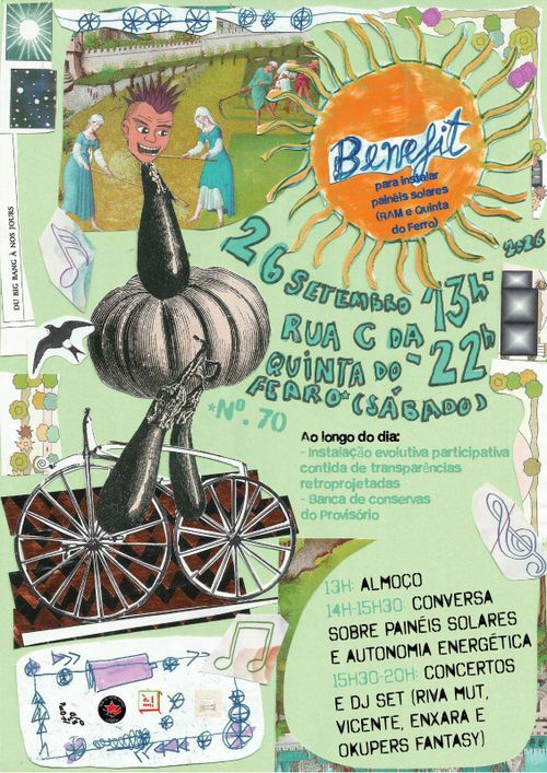 benefit 26/9 ~ Autonomia energetica na Quinta do Ferro