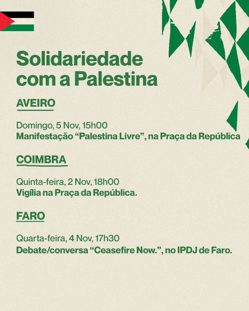 Vigília pela Palestina