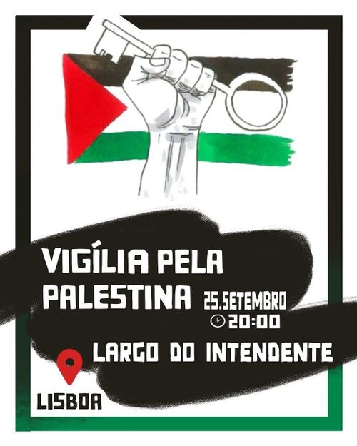 Vigília Semanal pela Palestina Lisboa