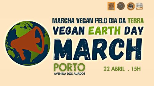 Marcha Vegan pelo dia da Terra - Vegan Earth day March - Portugal