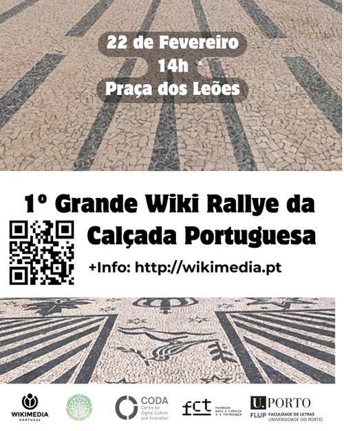 1º grande wiki rallye da calçada portuguesa