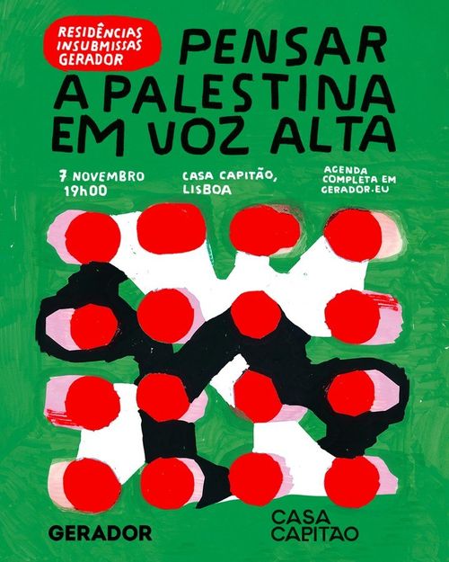 Pensar a Palestina em Voz Alta
