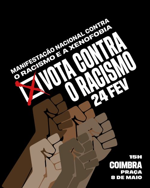 Manifestação Nacional contra o Racismo e a Xenofobia // National demonstration against racism and xenophobia - Coimbra