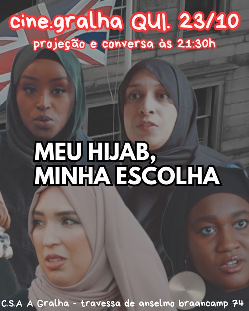 cine.gralha: meu hijab, minha escolha