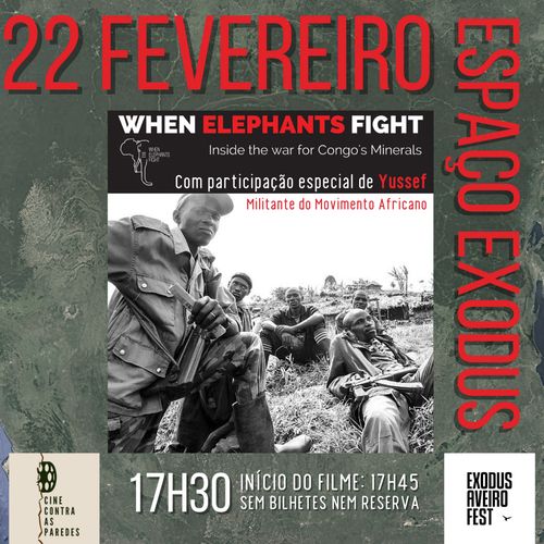 Filme: When Elephants Fight, Congo, 2015, por Mike Ramsdell