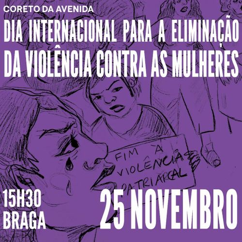 Dia Internacional para a eliminação da violência contra as mulheres 