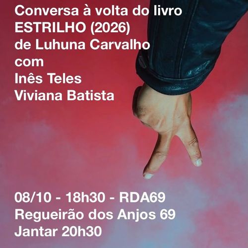 Conversa à volta do livro "Estrilho" (2026)