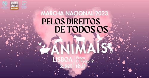  5ª MARCHA NACIONAL PELOS DIREITOS DE TODOS OS ANIMAIS
