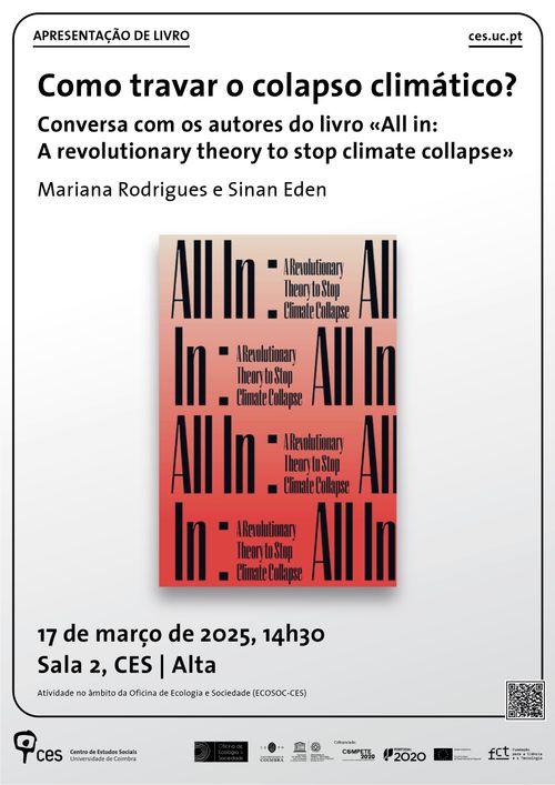Como travar o colapso climático? Conversa com os autores do livro «All in: A revolutionary theory to stop climate collapse»
