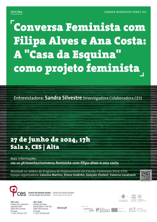 Conversa Feminista com Filipa Alves e Ana Costa: A "Casa da Esquina" como projeto feminista