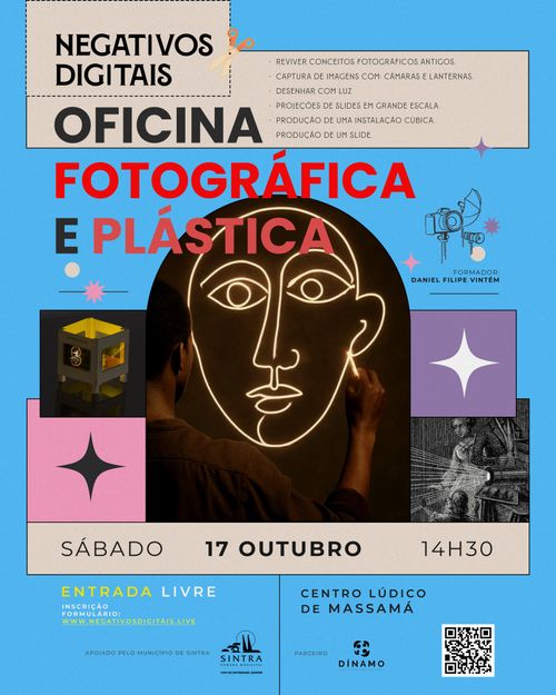 Oficina Plástica e Fotográfica — Negativos Digitais 🎞️📷