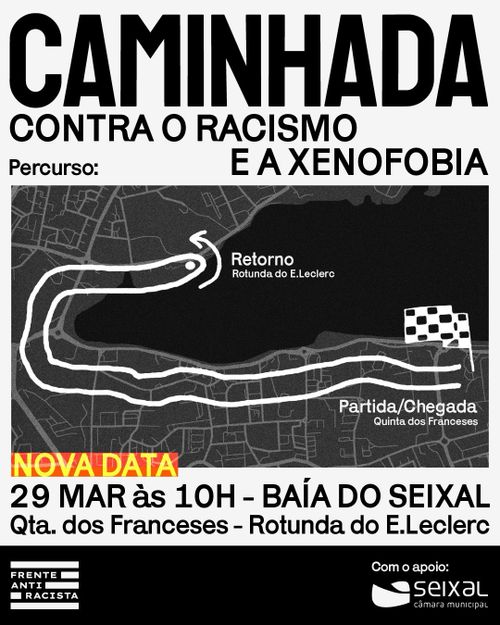 Caminhada Contra o  Racismo e a Xenofobia