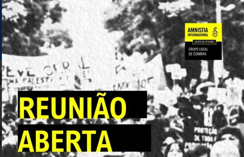 Reunião do Grupo Local da Amnistia Internacional de Coimbra