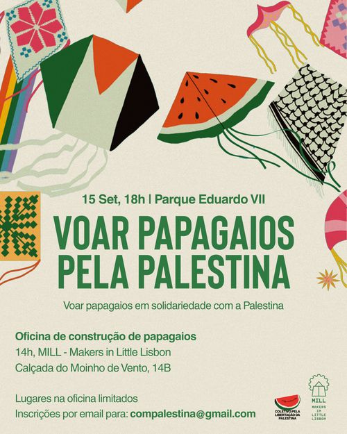 Papagaios pela Palestina