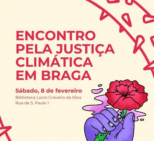 Encontro pela Justiça Climática em Braga