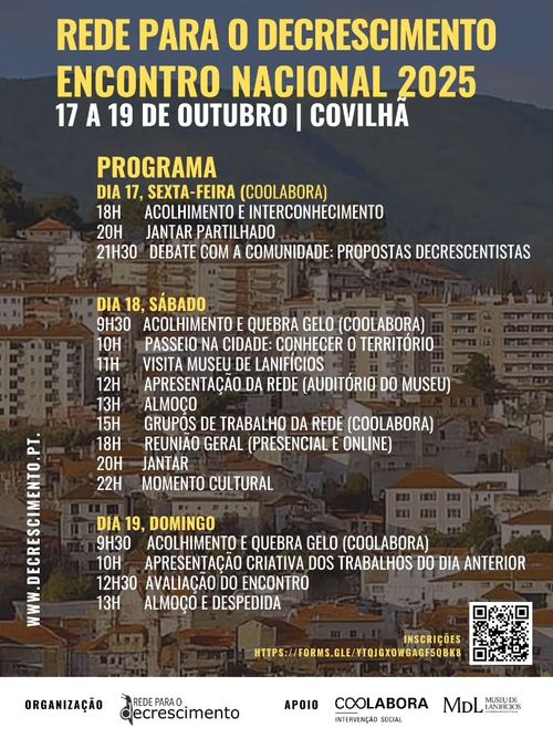 Rede para o Decrescimento - Encontro Nacional 2025