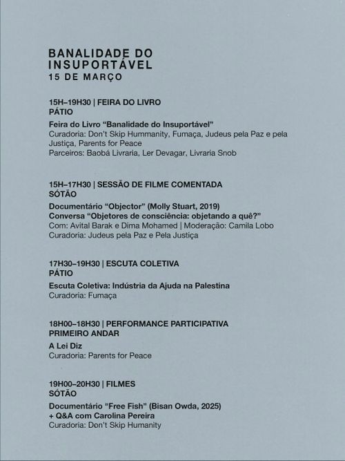 Banalidade do Insuportável