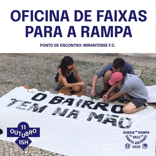 Oficina de Faixas para a Rampa