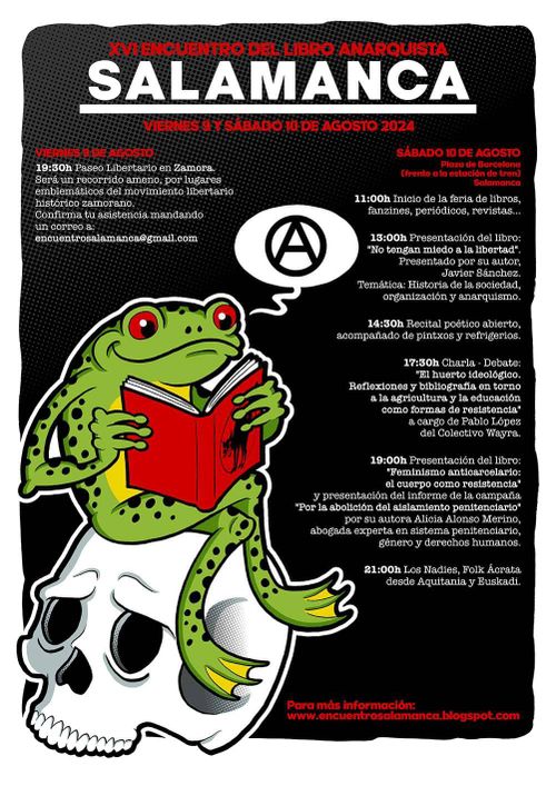 XVI Encuentro del libro anarquista