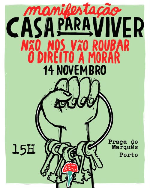 Manifestação Casa para Viver - 14.11.2026