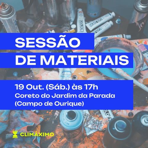 Sessão de Materiais - Climáximo