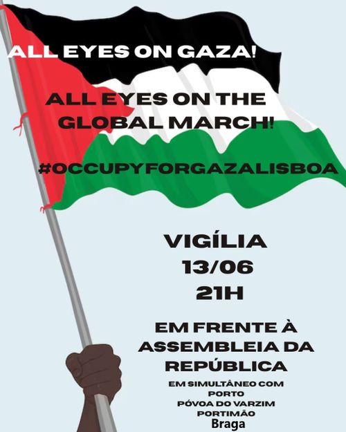 Vigília - All Eyes on the Global March to Gaza
